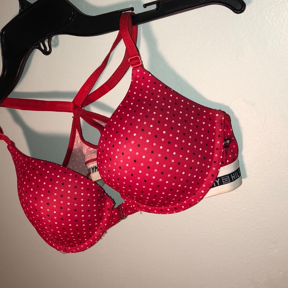 Tommy Hillfiger Red Polkadot Bra